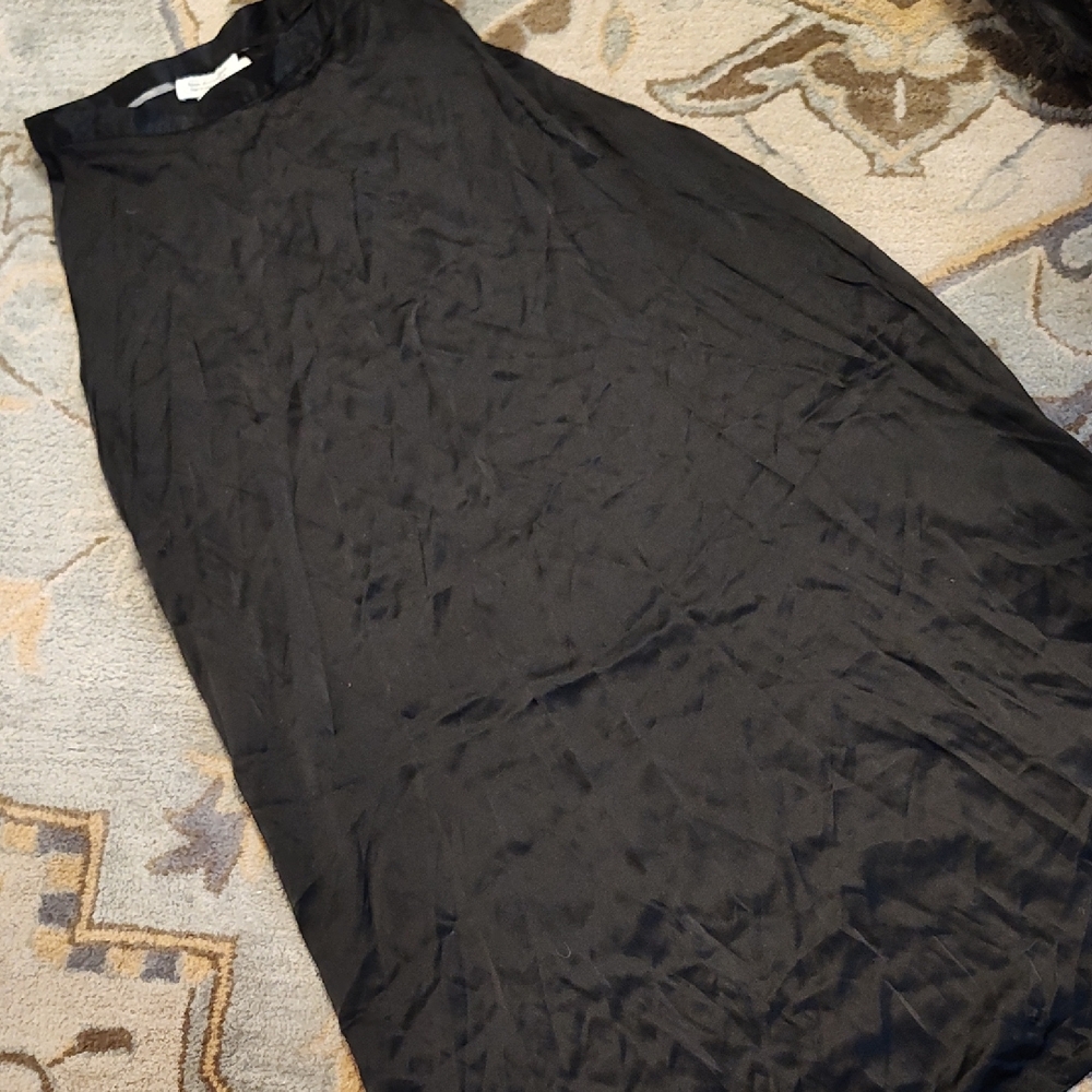 Women's Black Maxi Skirt - Sleek Everyday Style